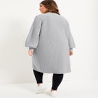 Open-Front Cardigan image number null