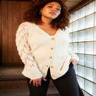 Openwork Cardigan image number null