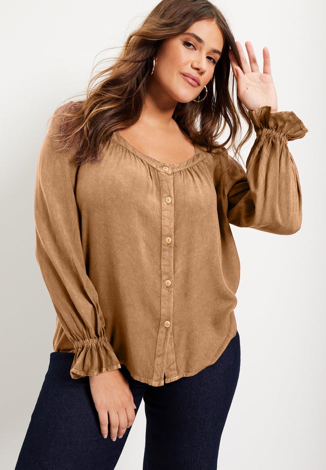 Sweetheart Acid Wash Top image number 3