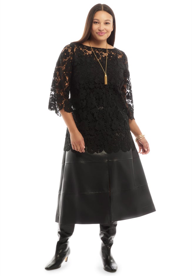 Allover Lace Top image number 0