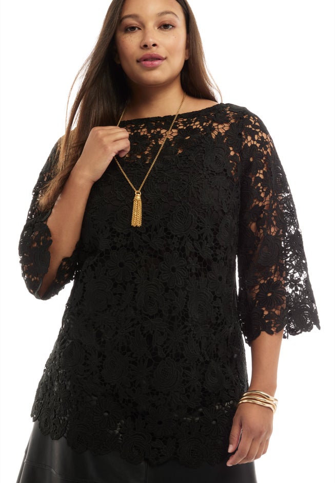 Allover Lace Top image number 2