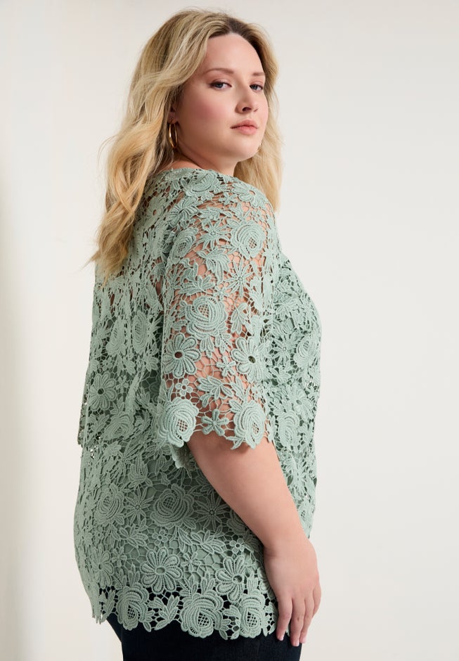 Allover Lace Top image number 2