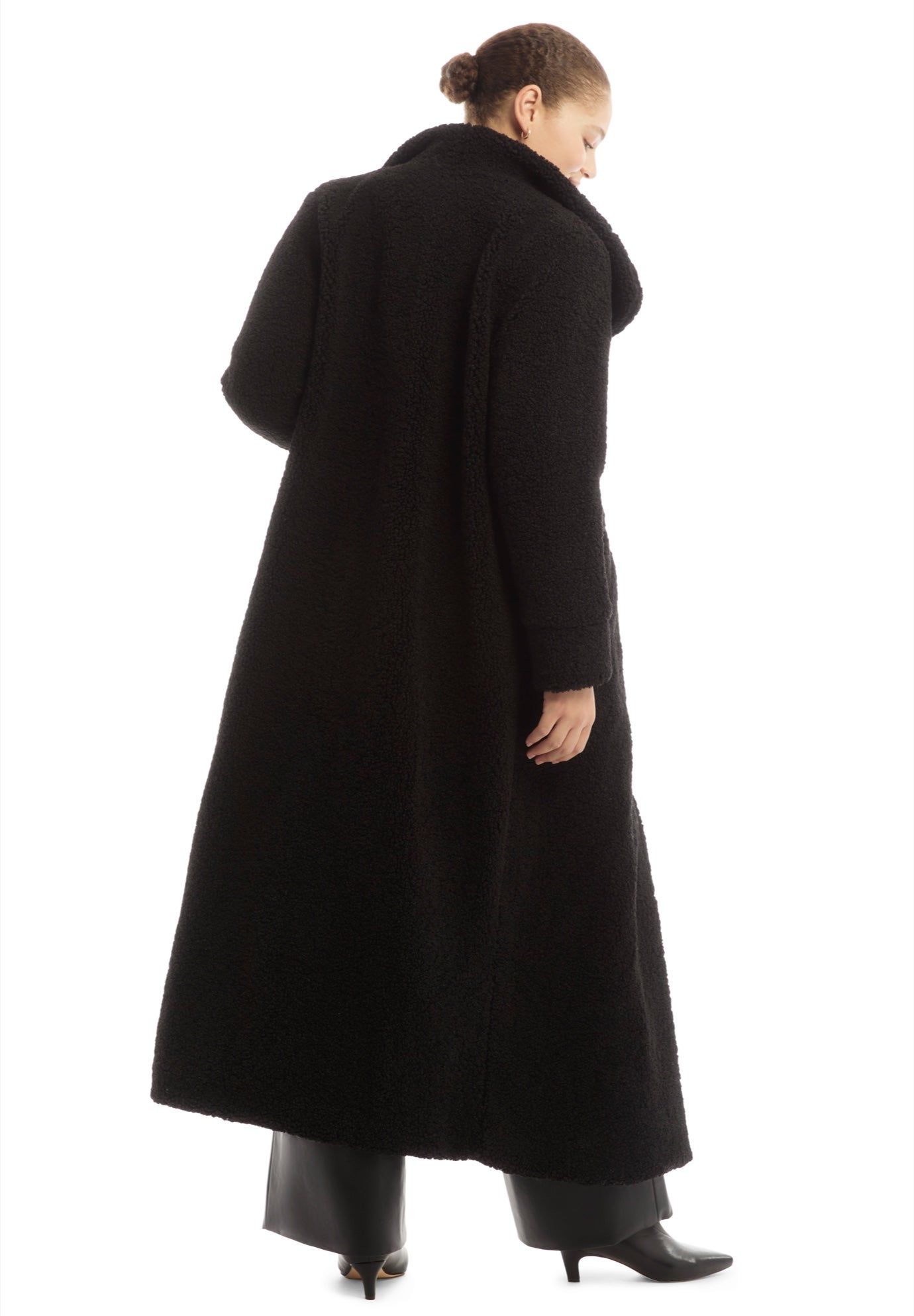 Maxi Teddy Fleece Coat image number 1