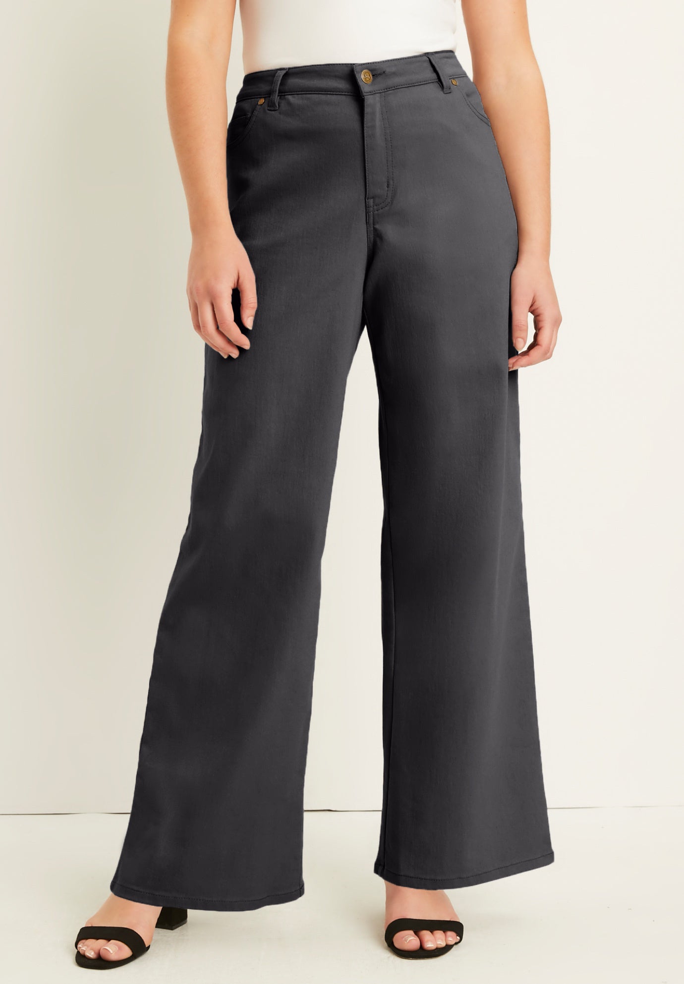 June Fit Wide-Leg Jeans image number 0