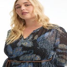 Tiered Maxi Dress image number null