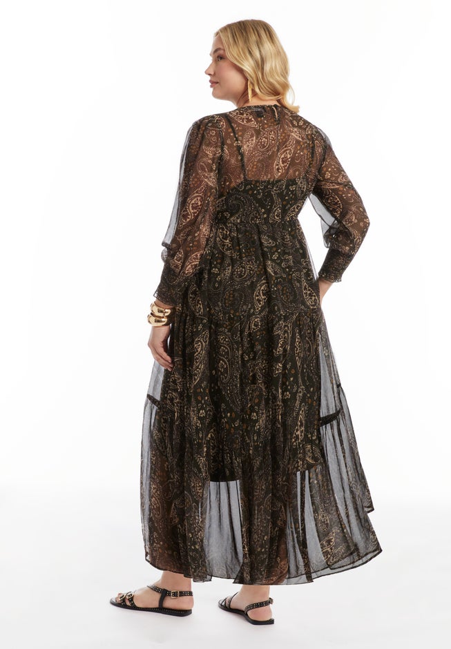 Tiered Maxi Dress image number 3