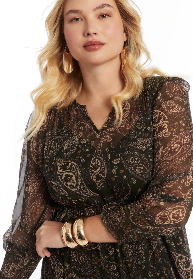 Tiered Maxi Dress image number 4