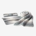 Ombre Knitted Headband and Scarf Set. image number null