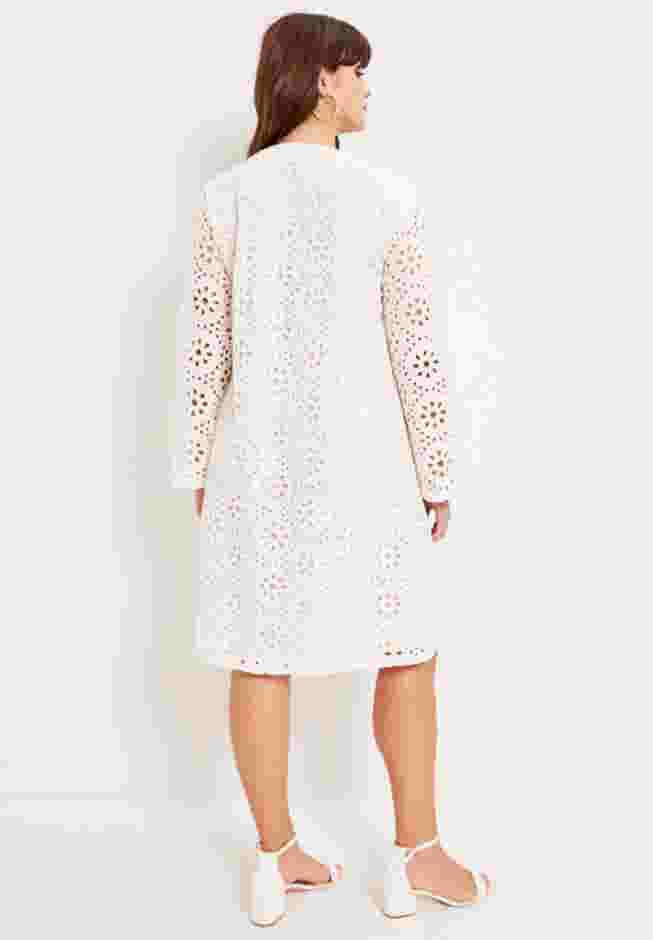 Eyelet Shirtdress image number 1