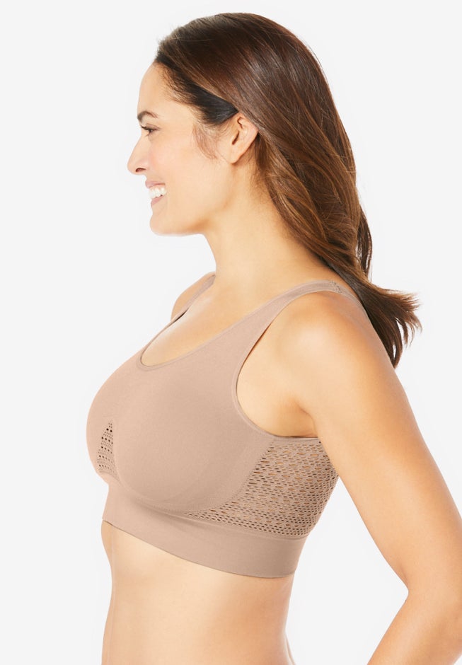 Wireless Cooling Seamless Bra image number 2