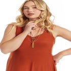 Sleeveless Sweetheart Knit Maxi Dress image number 2