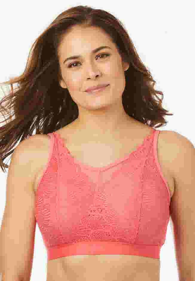 Wireless Lace Bralette image number 0