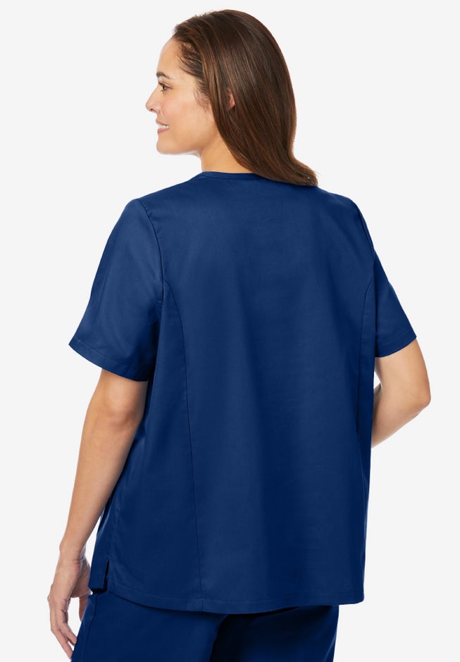 Scoopneck Scrub Top image number 1