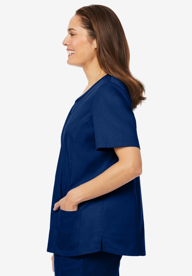 Scoopneck Scrub Top image number 2