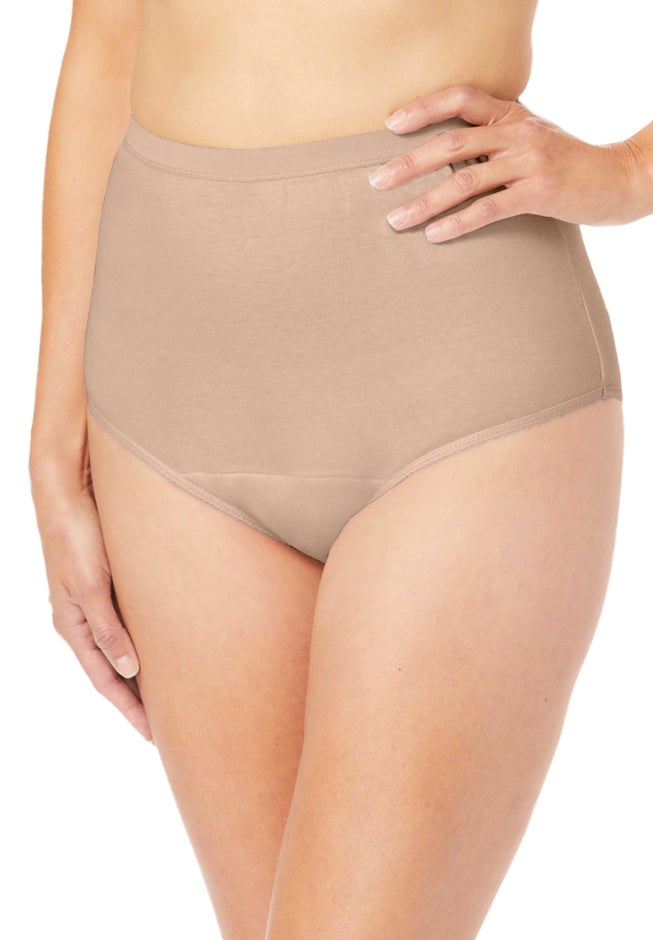 Cotton Incontinence Brief 2-Pack image number 2