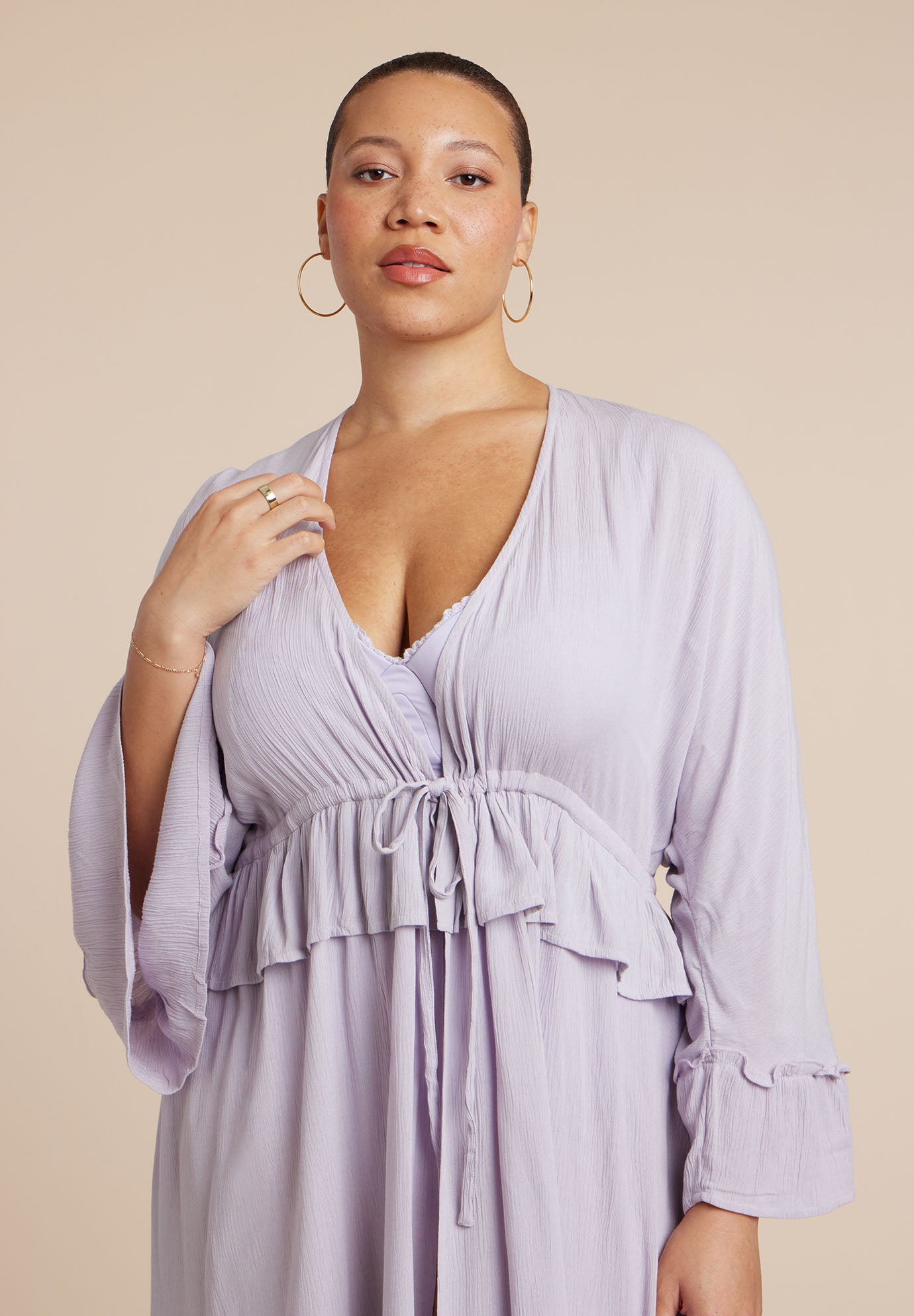 Tie Front Kaftan image number 3