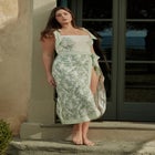 Midi Wrap Skirt image number null