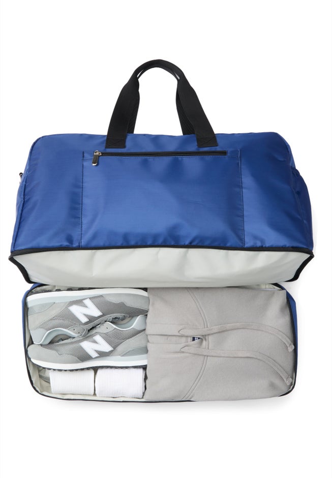 Large Weekend Bag with Zip Around Bottom image number 4