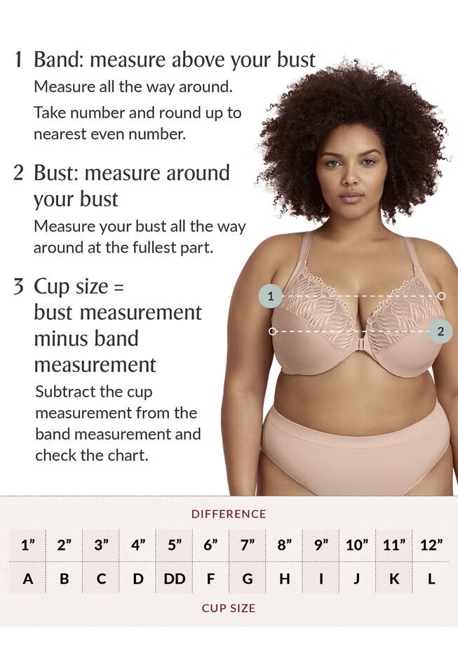 Glamorise&reg; Bramour Gramercy Luxe Lace Bralette image number 5