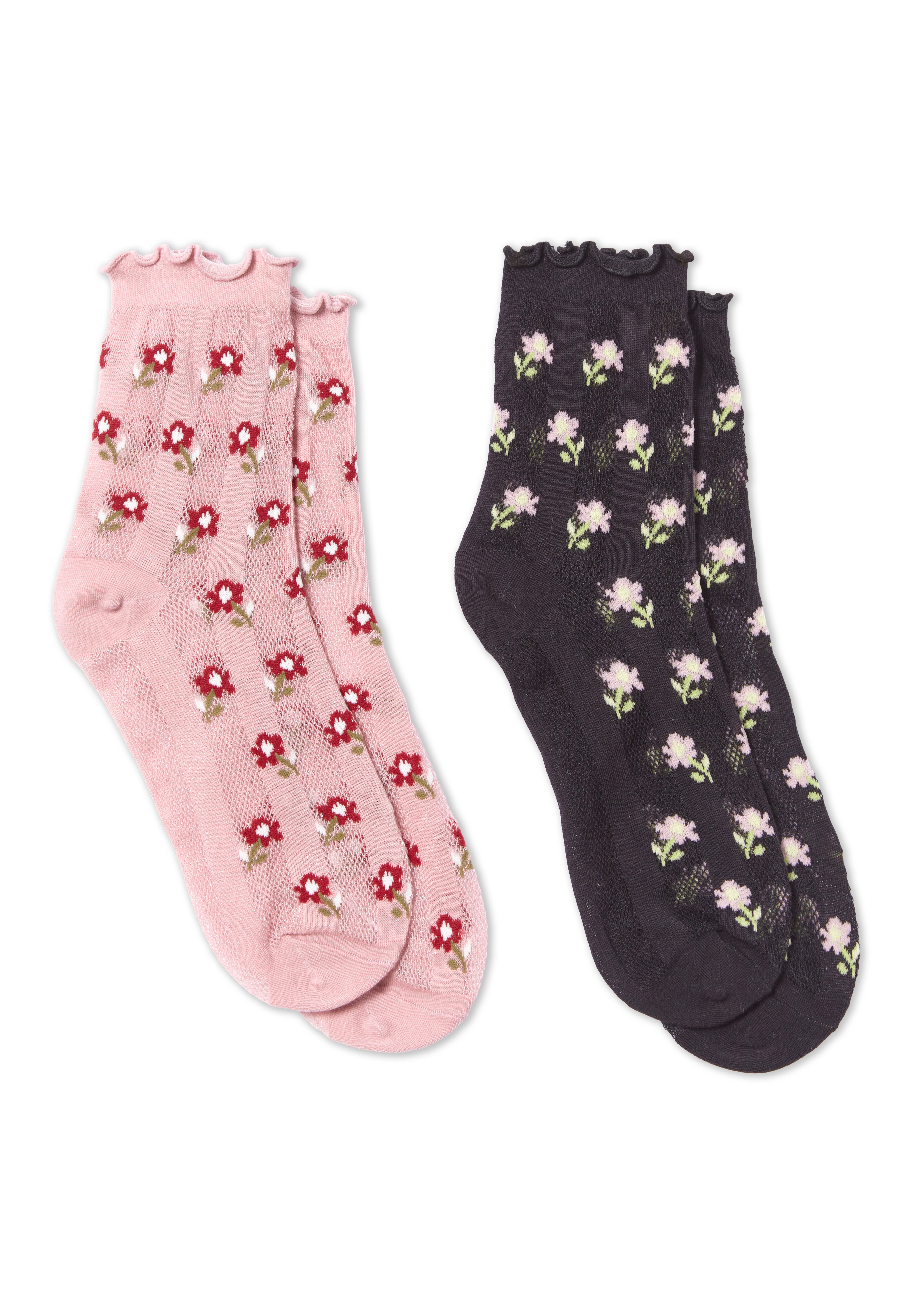 MeMoi&reg; Fashion Socks 2-Pack image number 0