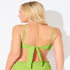 Crinkle Lettuce Trim Bikini Top image number 1