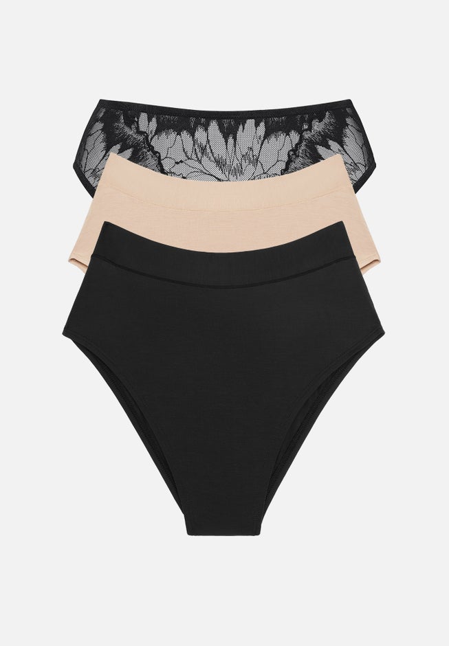 The Highwaist- Floral Lace image number 8