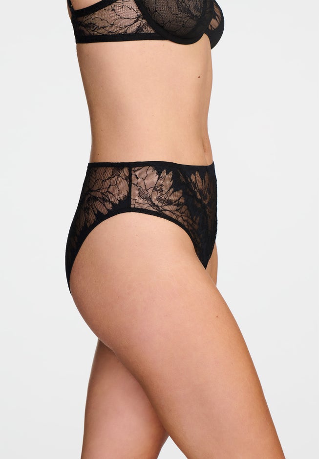 The Highwaist- Floral Lace image number 3