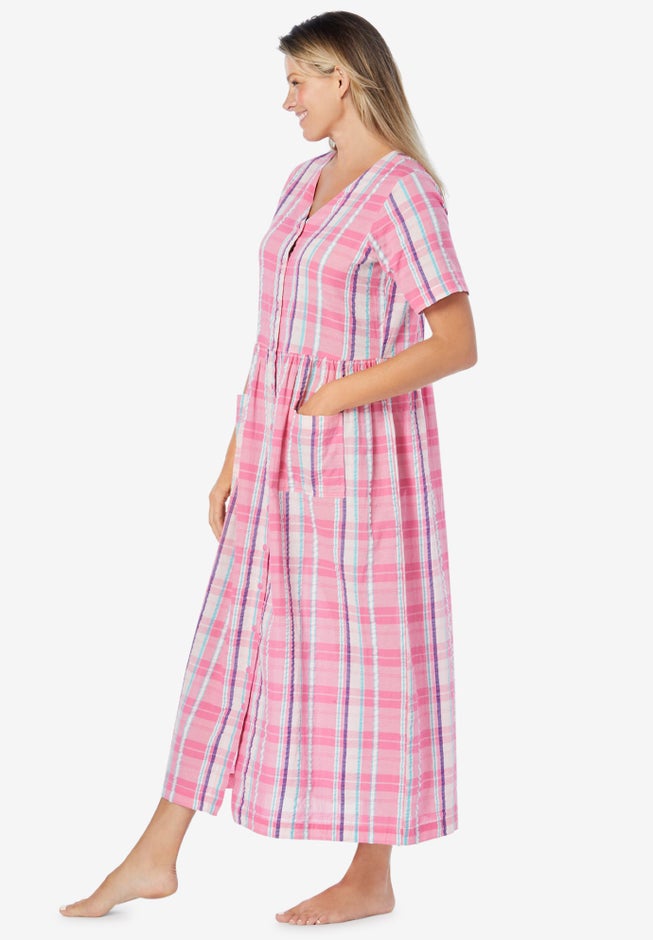 Long Seersucker Lounger image number 3