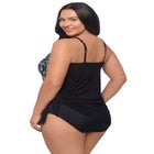 Brianna Adjustable Coverage Plus Swimdress image number null
