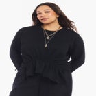Cropped French Terry Top image number null