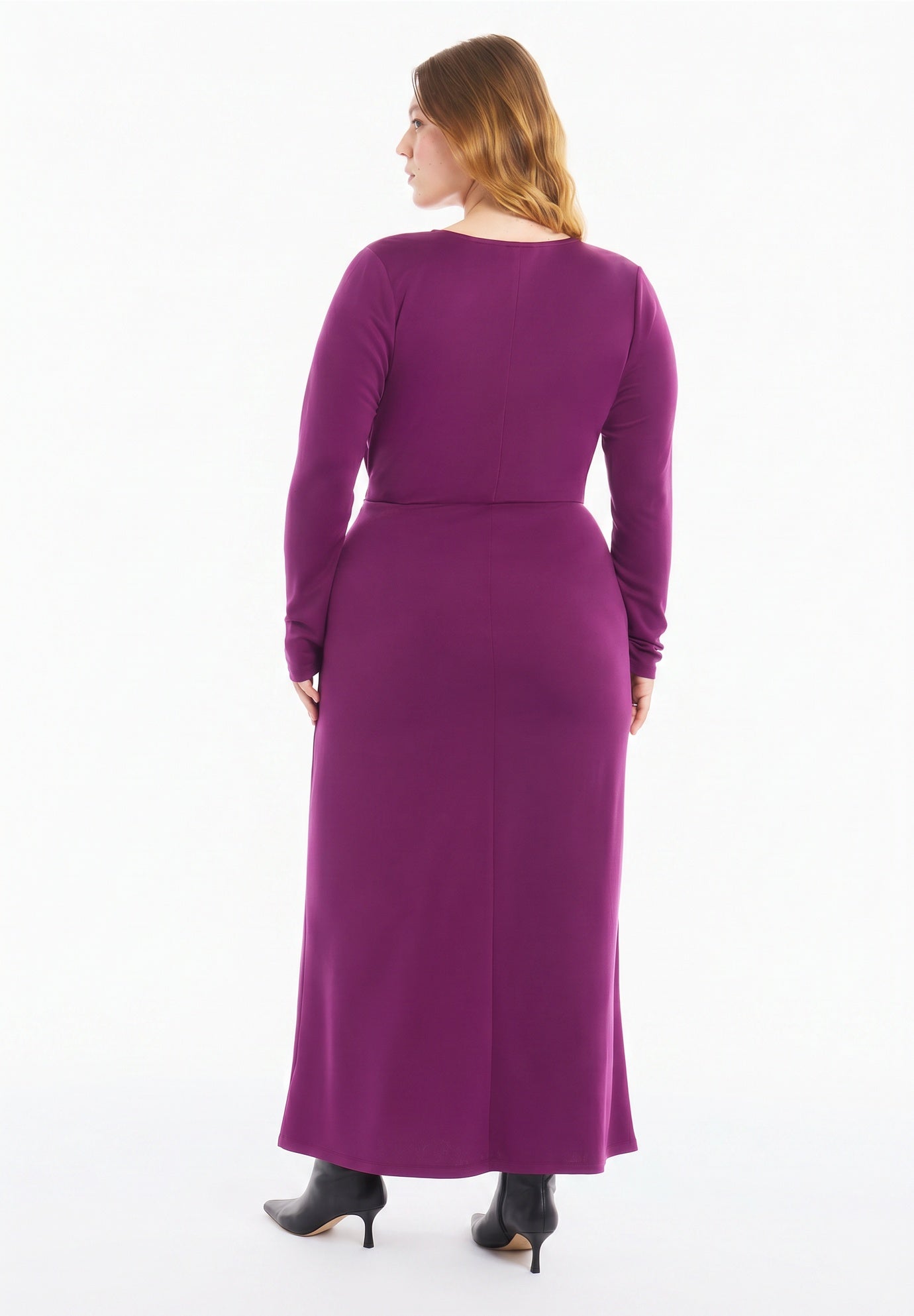 Tie-Waist Knit Maxi Dress image number 1