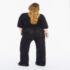 Straight-Leg Jacquard Knit Pant image number null