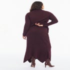 Intarsia Knit Trumpet Maxi Skirt image number null
