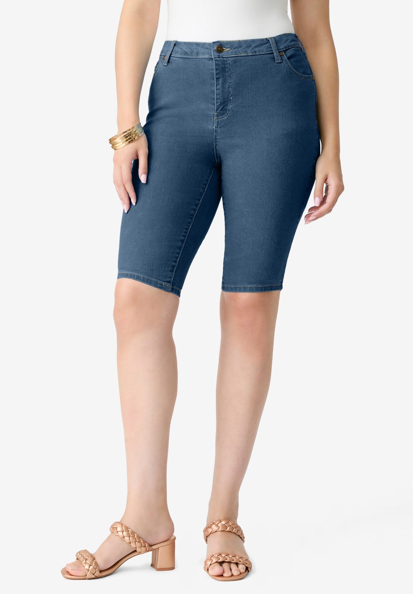 Plus Size 24/7 Stretch Bermuda Short image number 0