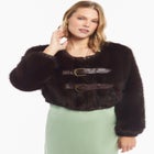 Faux Fur Cropped Jacket image number 2