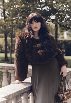 Faux Fur Cropped Jacket