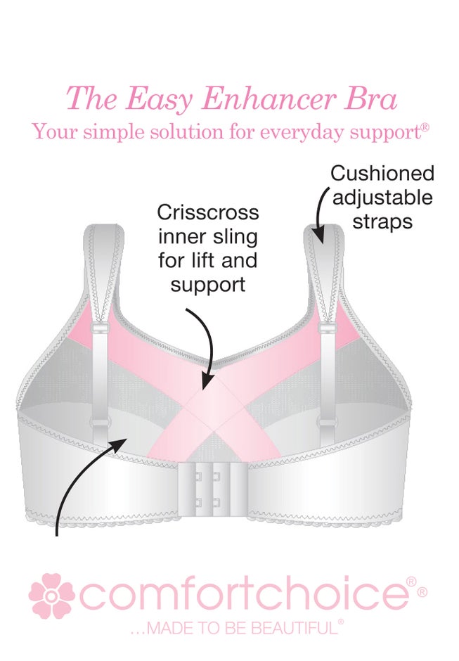 Easy Enhancer® Lace Wireless Bra  image number 2
