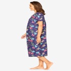 Short Print Shirred Lounger image number null