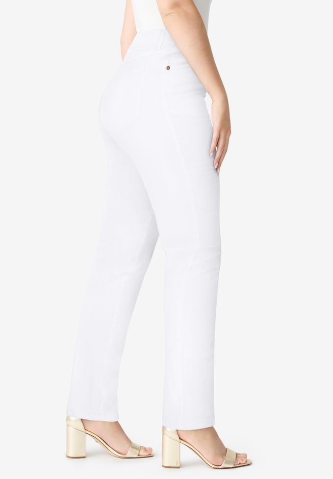 Plus Size 24/7 Stretch Straight Leg Jean image number 2