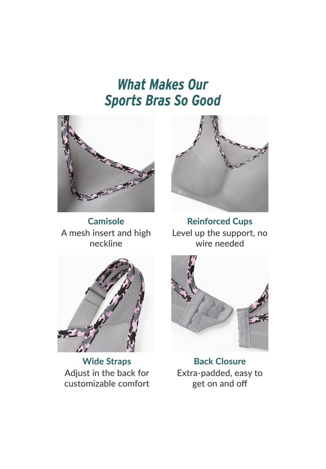 Glamorise&reg; No-Bounce Camisole Sport Bra image number 2