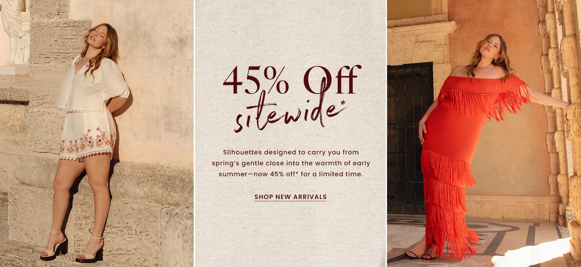 45% Off Sitewide