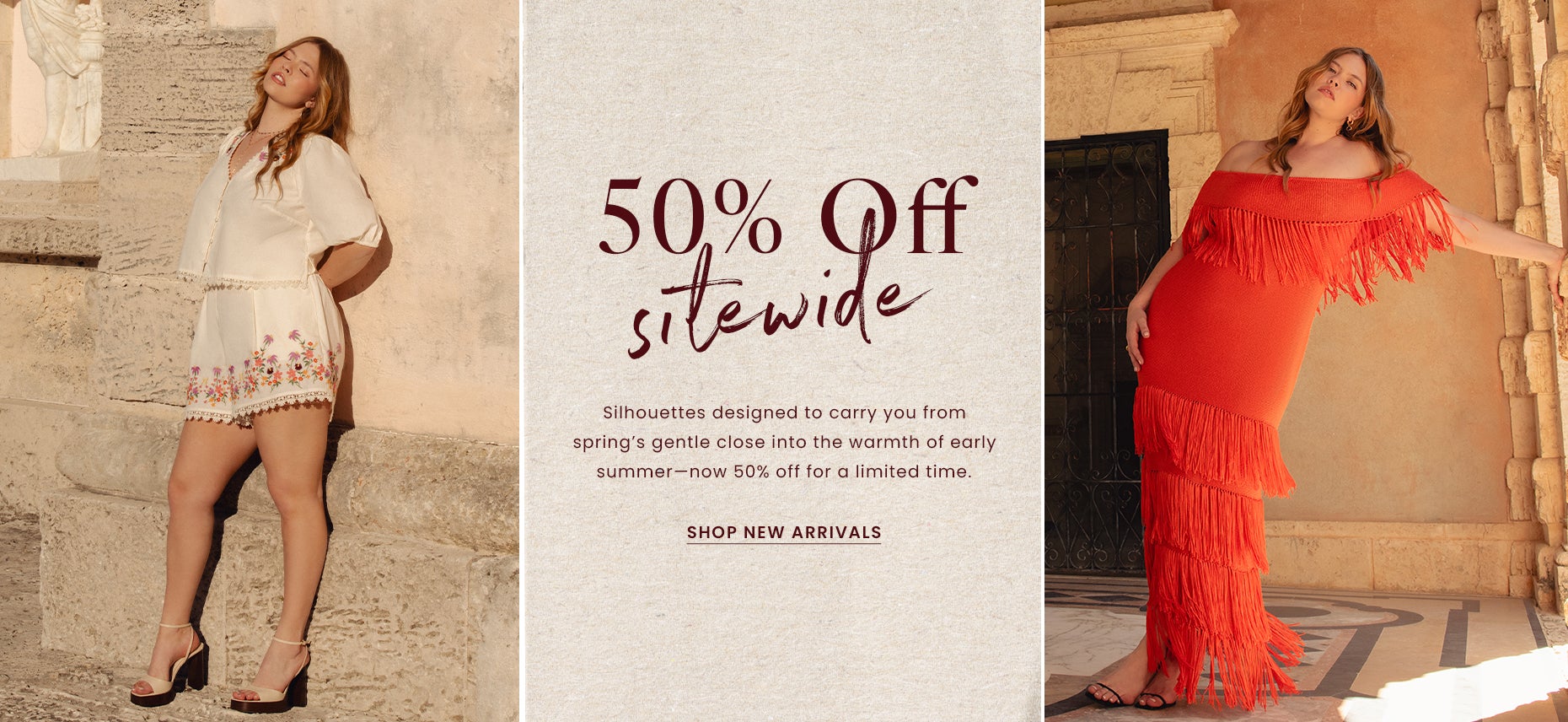 50% Off Sitewide