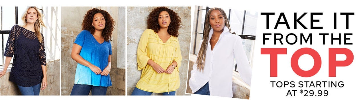 Tops Starting At $29.99 - Shop Tops