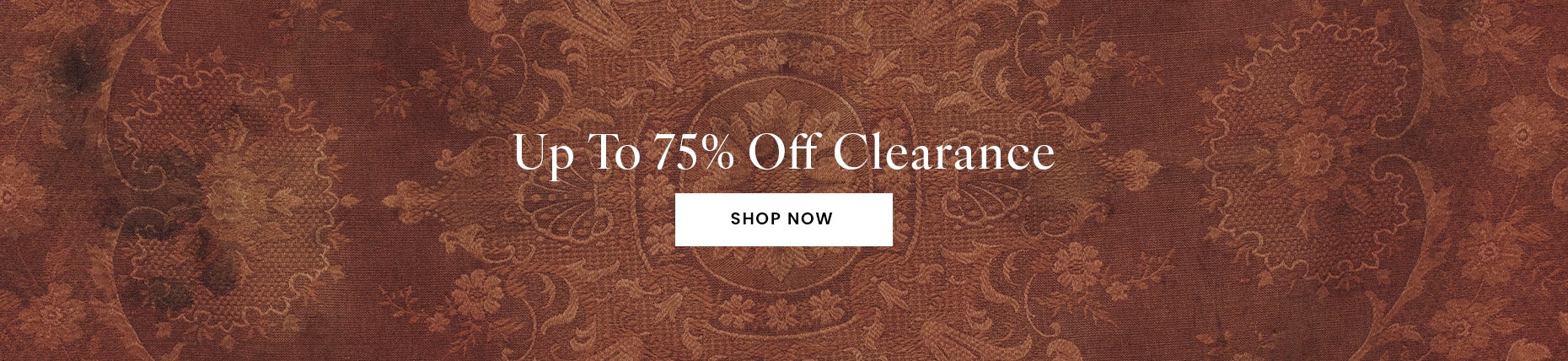 Up to 75% Off Clearance