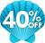 Seashell 40 off