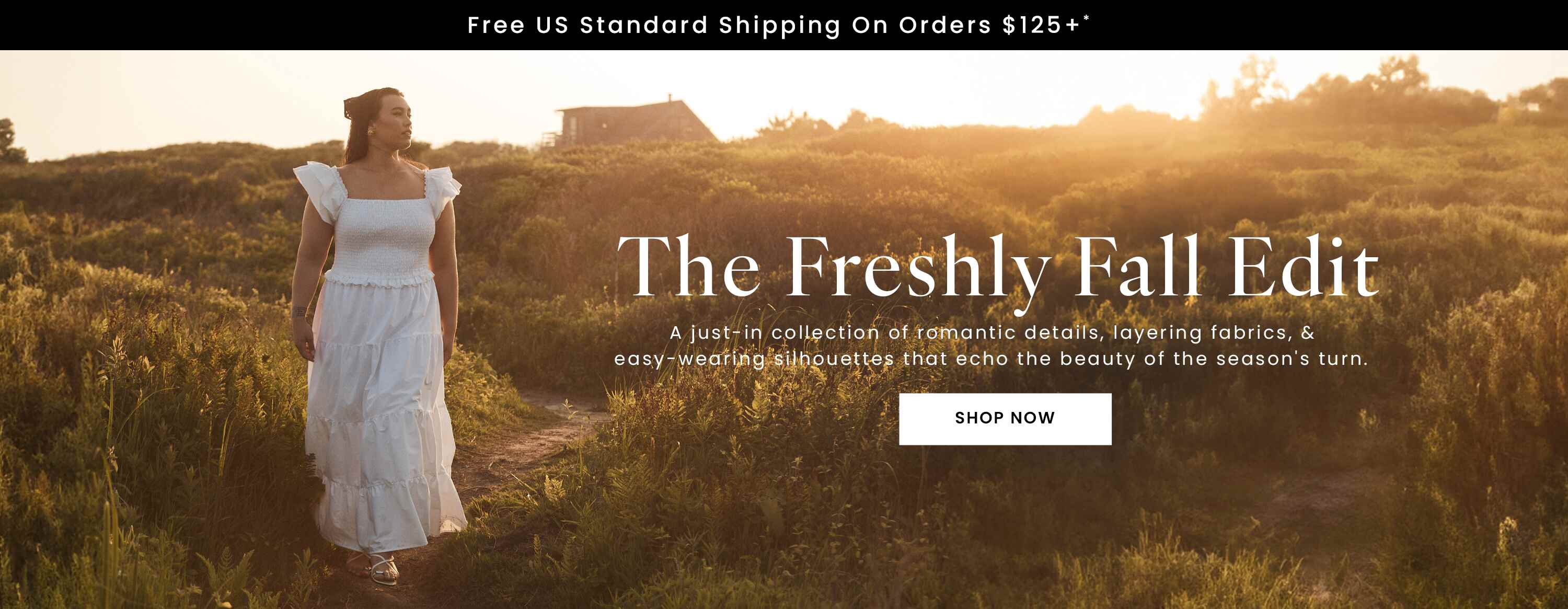 Free US Standard Shipping on Orders $125+*
