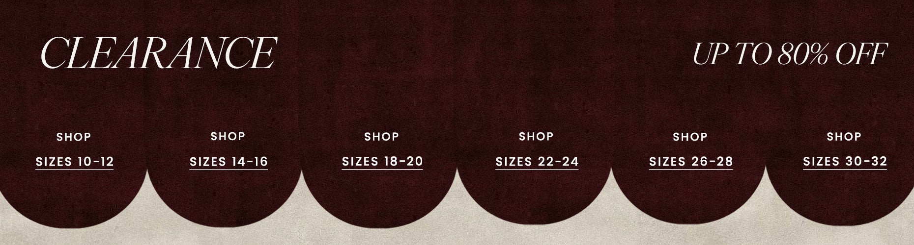 Clearance Up to 80% Off